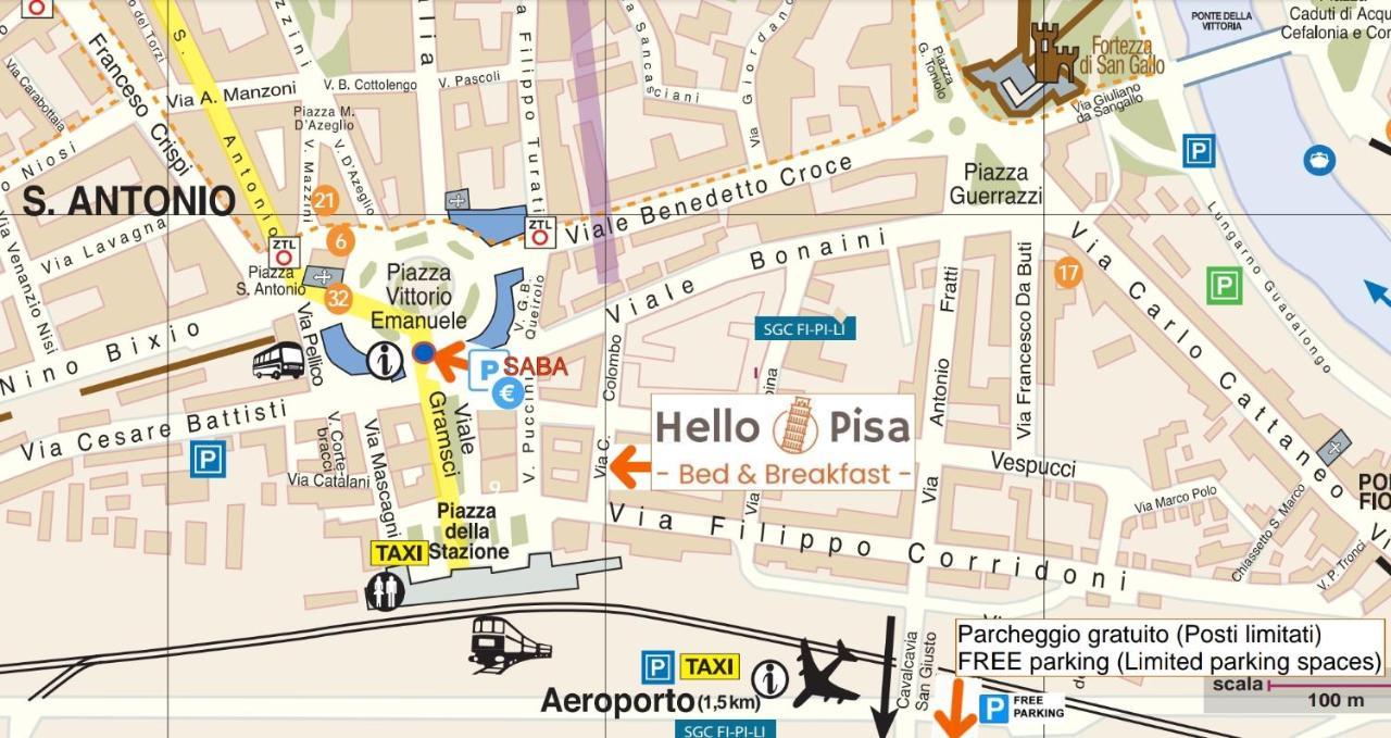 Hello Pisa B&B Exteriér fotografie